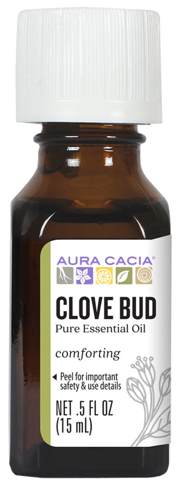AURA CACIA Clove Bud Essential Oil  (15 ml)