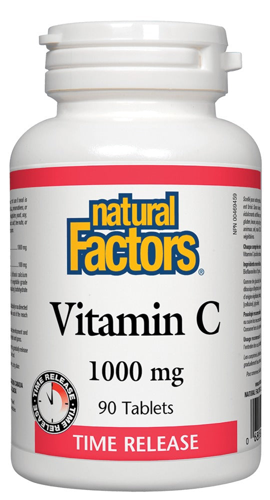 NATURAL FACTORS Vitamin C TR (1000 mg - 90 tabs)