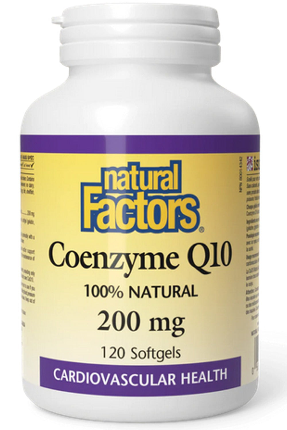 NATURAL FACTORS CO Q10 (200mg - 120 sgels)