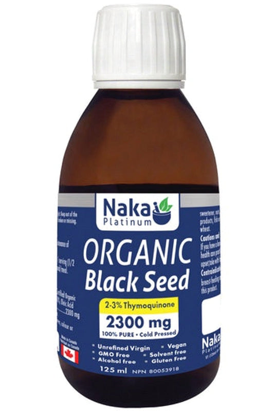 NAKA Platinum Organic Black Seed (2300 mg - 125 ml)