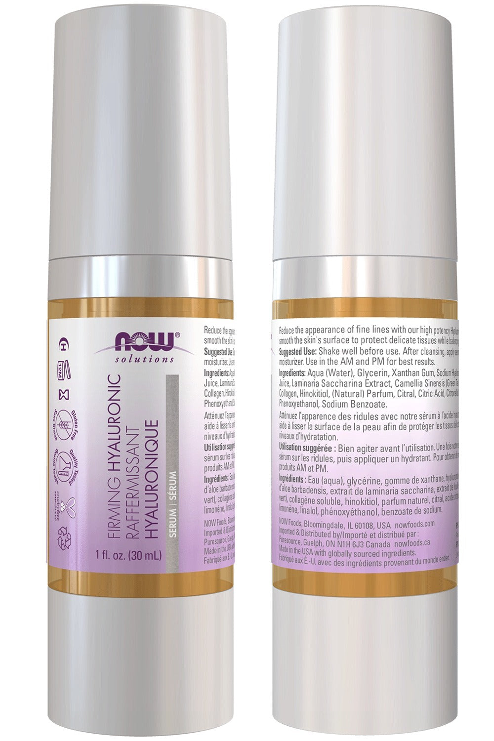 NOW Hyaluronic Acid Firming Serum (30 ml)