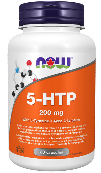 NOW 5HTP with L- Tyrosine (200 mg - 60 caps)