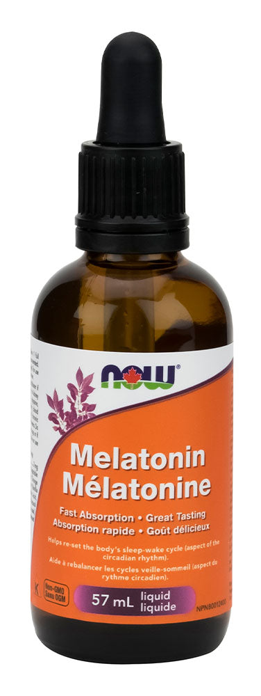 NOW Melatonin (3 mg - 57ml)
