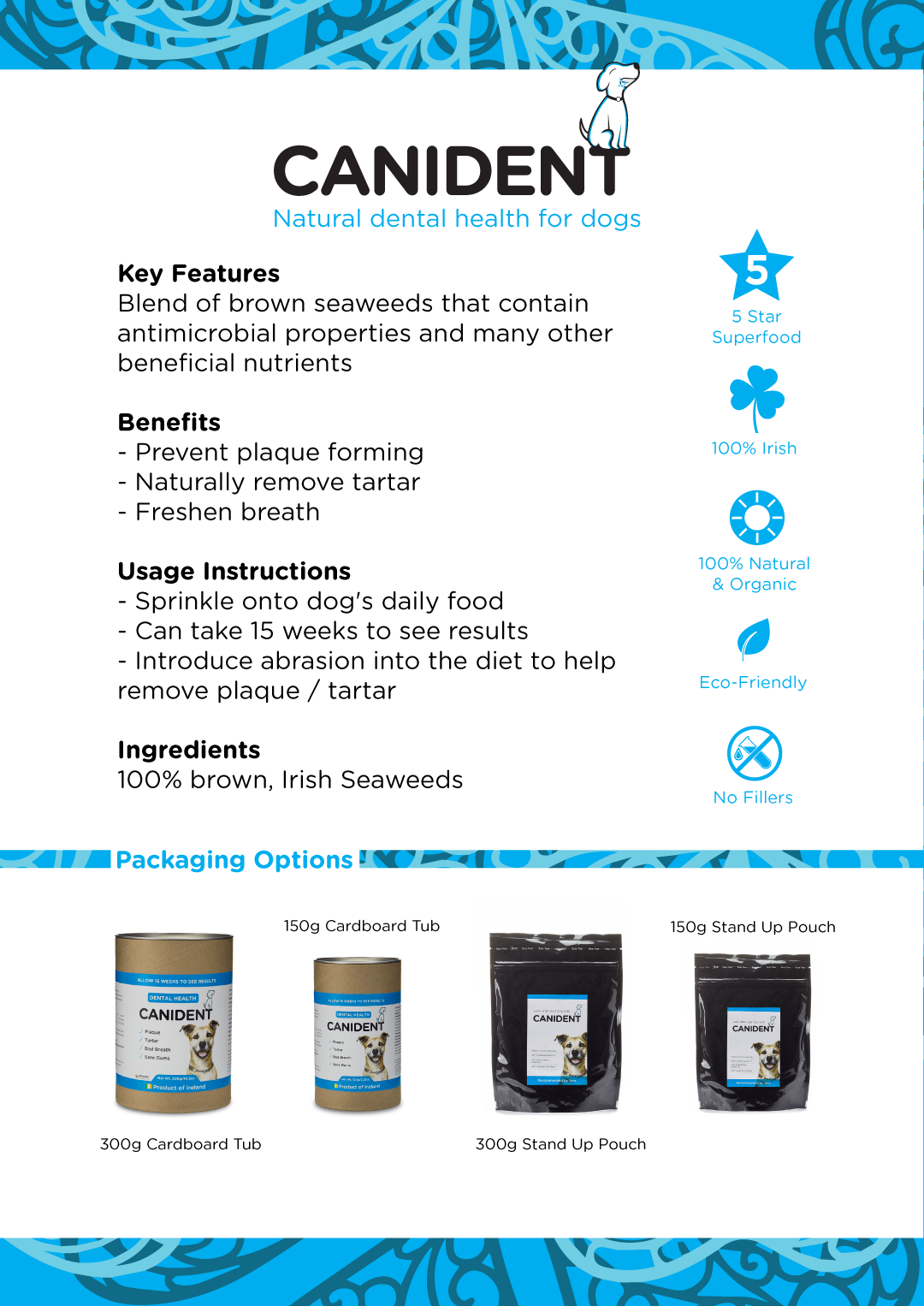 Canident - Clean Dogs Teeth (300 g)