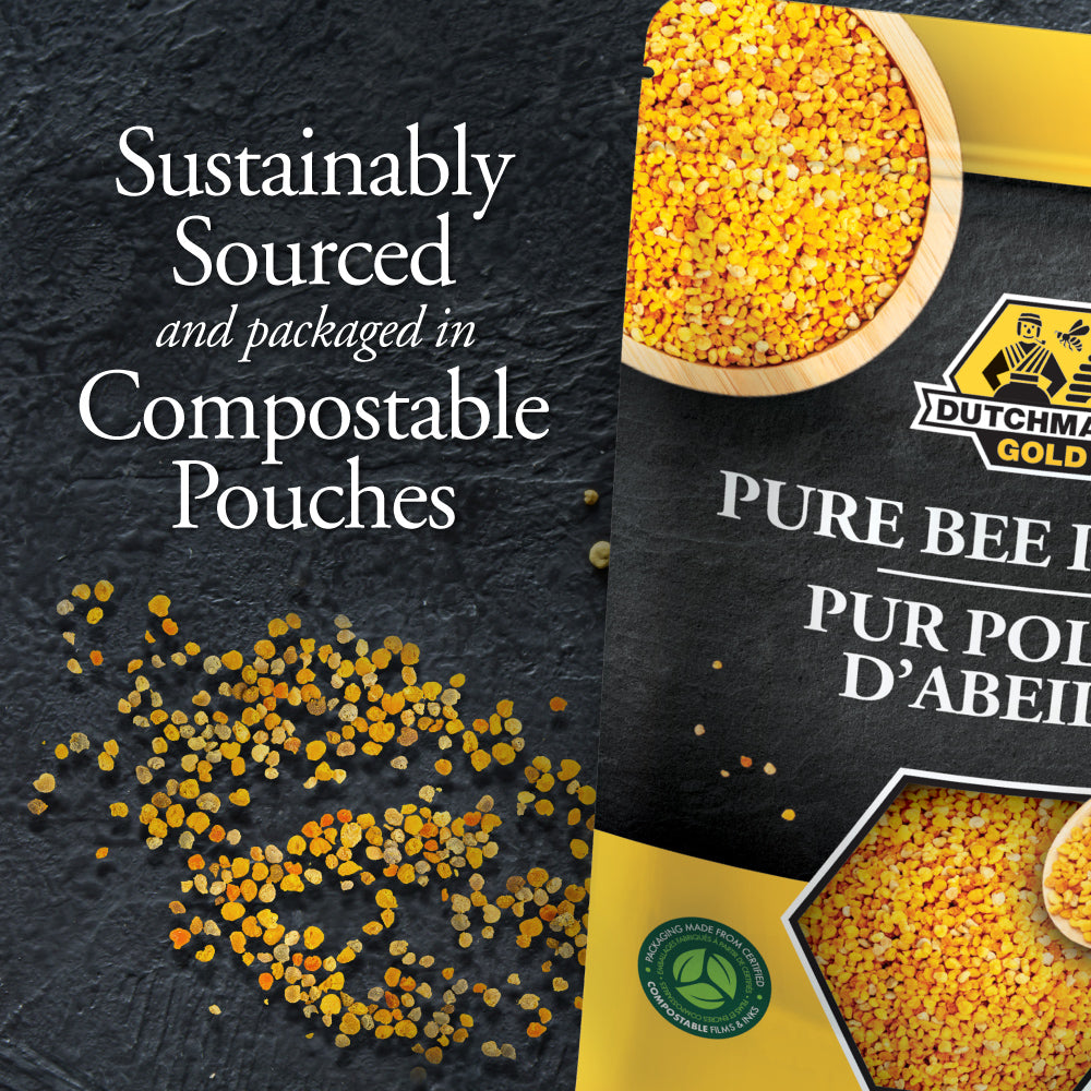 Premium Canadian Bee Pollen GranulesDUTCHMAN'S GOLD