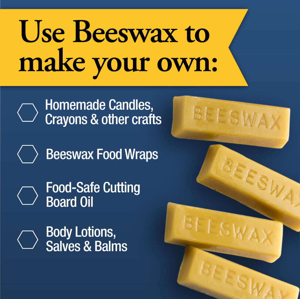 DUTCHMAN'S GOLD Beeswax Block