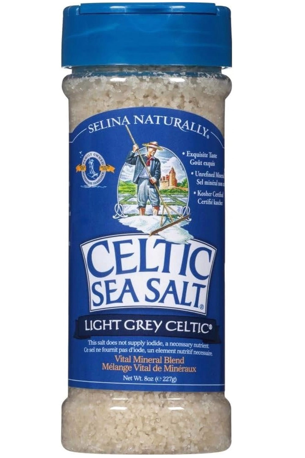 CELTIC SEA SALT Light Grey Shaker
