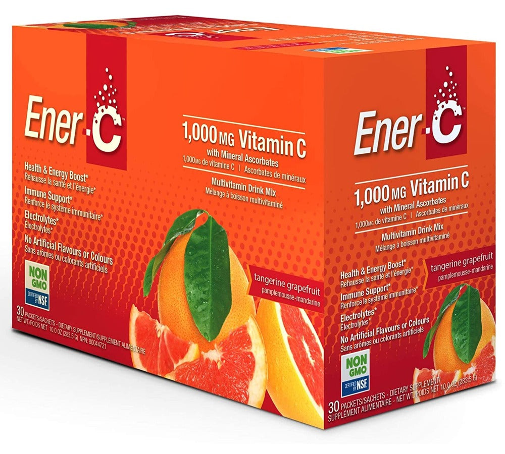 ENER-LIFE ENER-C Tangerine Grapefruit (Box of 30 Packets)