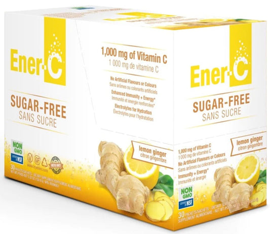 ENER-C Sugar Free Lemon Ginger (30 Packets)