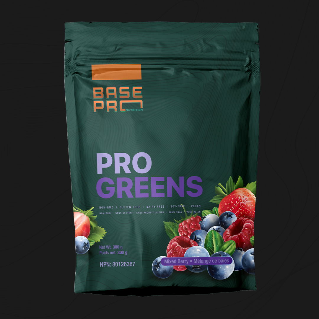 BASE PRO NUTRITION Pro Greens (Mixed Berry - 300 grams)