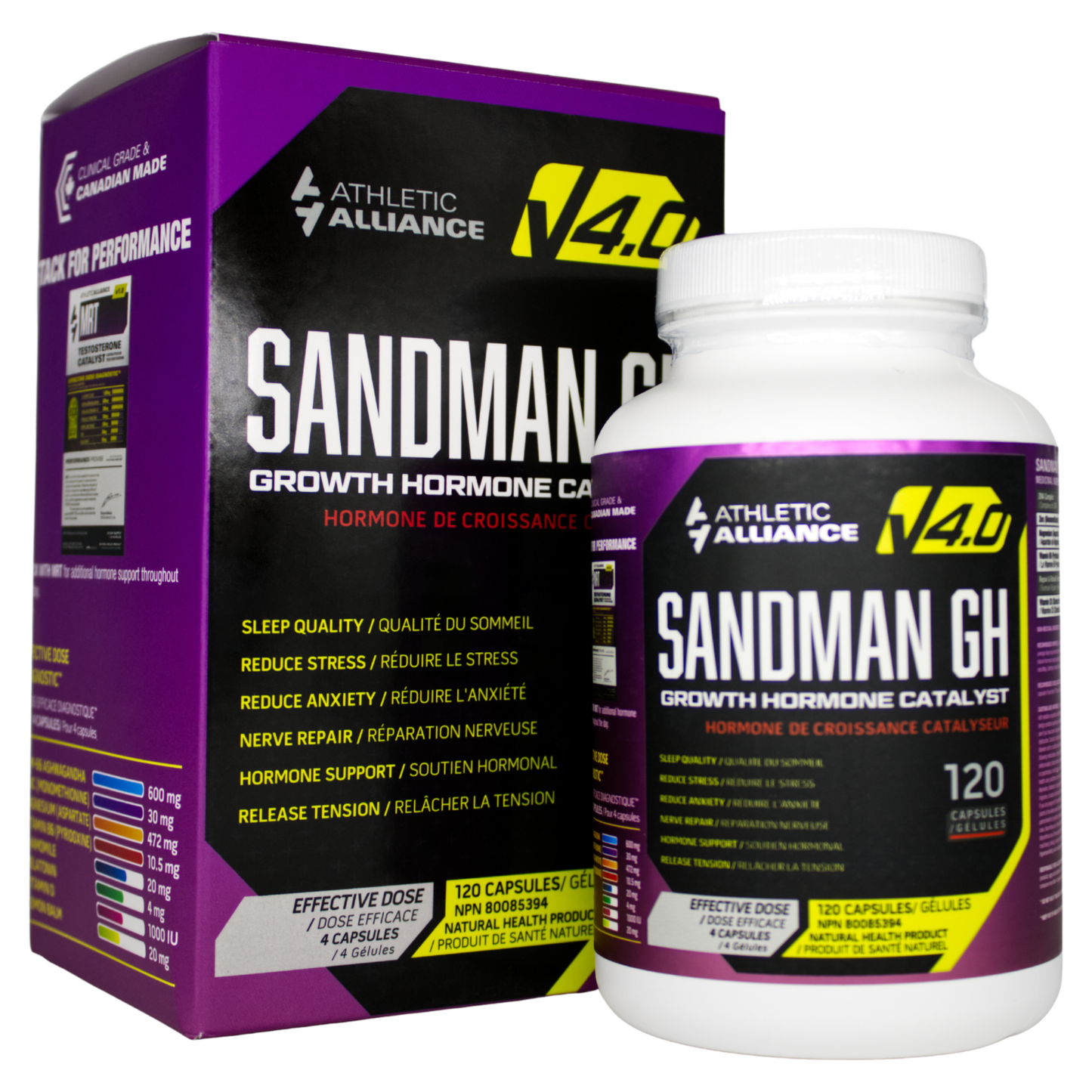 ATHLETIC ALLIANCE SANDMANGH Growth Hormone Catalyst (120 caps)