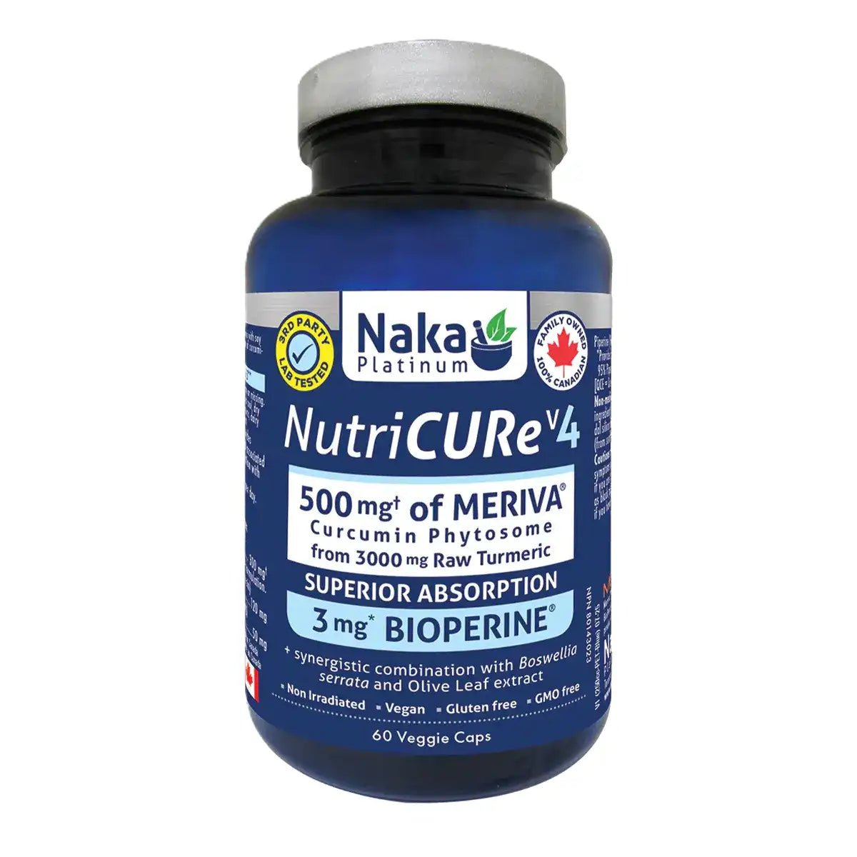 NAKA PLATINUM Nutri CURe V4 (60 veg caps)