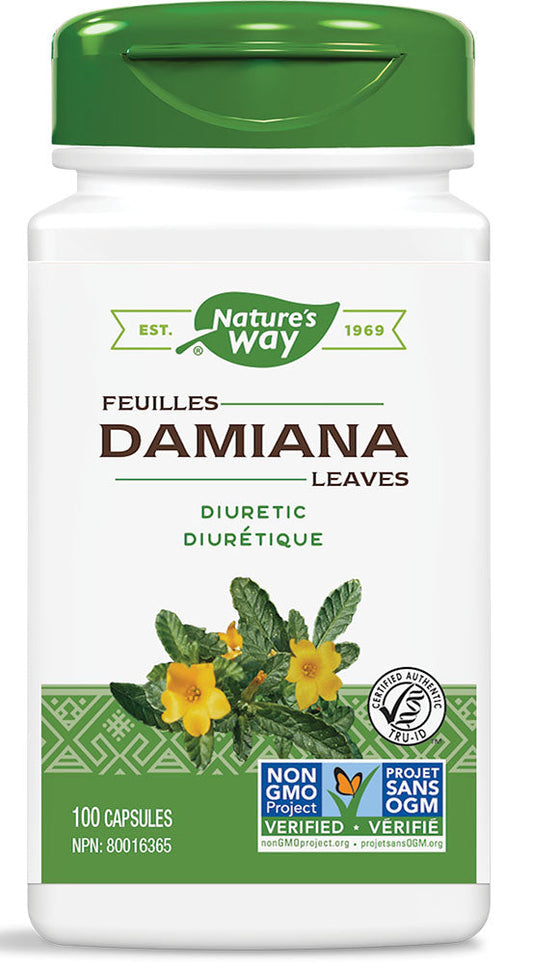 NATURE'S WAY Damiana Leaves (100 caps)