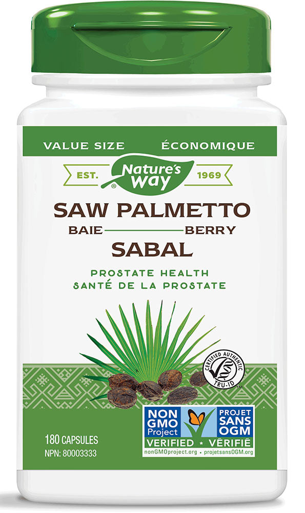 NATURE'S WAY Saw Palmetto Berry (180 sgels)