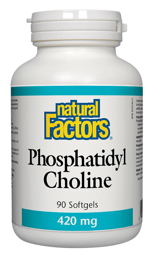 NATURAL FACTORS Phosphatidyl Choline (90 sgels)