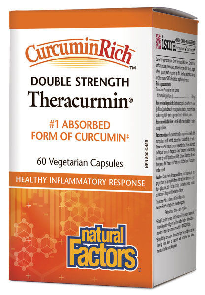 NATURAL FACTORS CurcuminRich Theracurmin (60 mg - 60 veg caps)