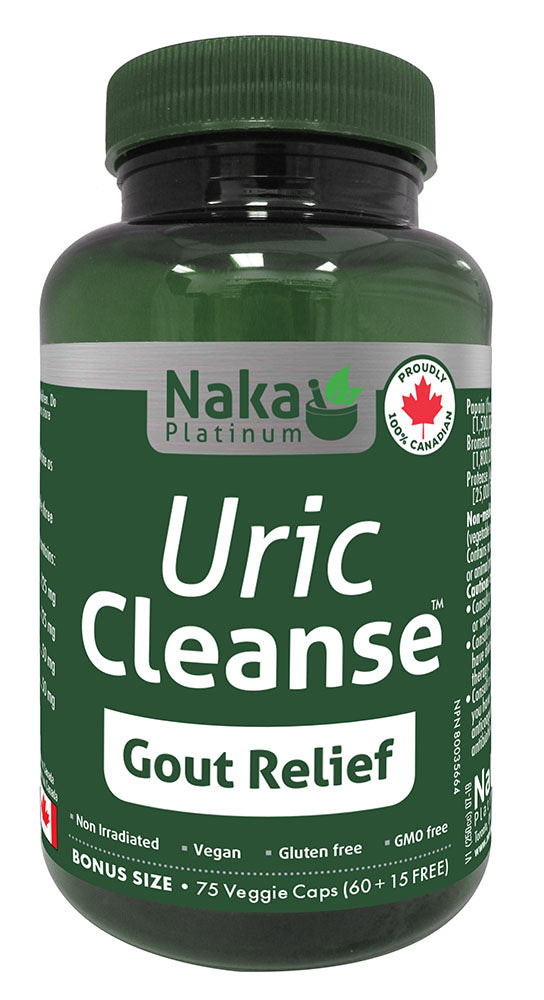 NAKA Platinum Uric Cleanse (75 veg caps)
