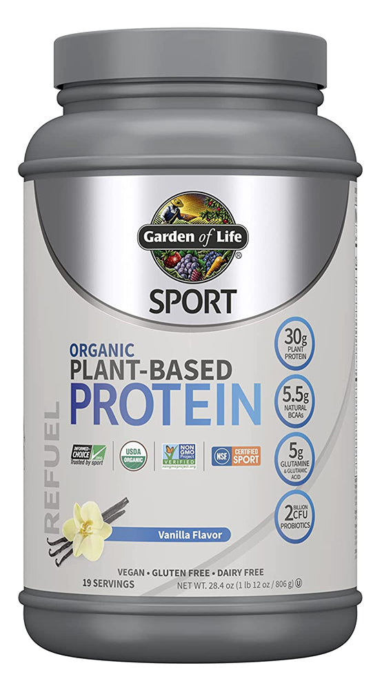 GARDEN OF LIFE Sport Organic Plant Base Protein (Vanilla - 806 gr)
