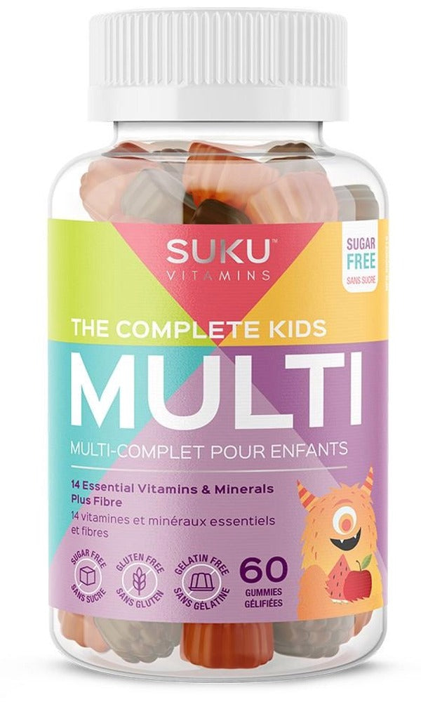SUKU The Complete Kids Multi (60 Gummies)