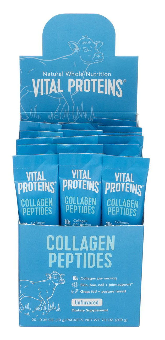 VITAL PROTEINS Collagen Peptides Stick (Unflavoured 10 gr - Box 20)