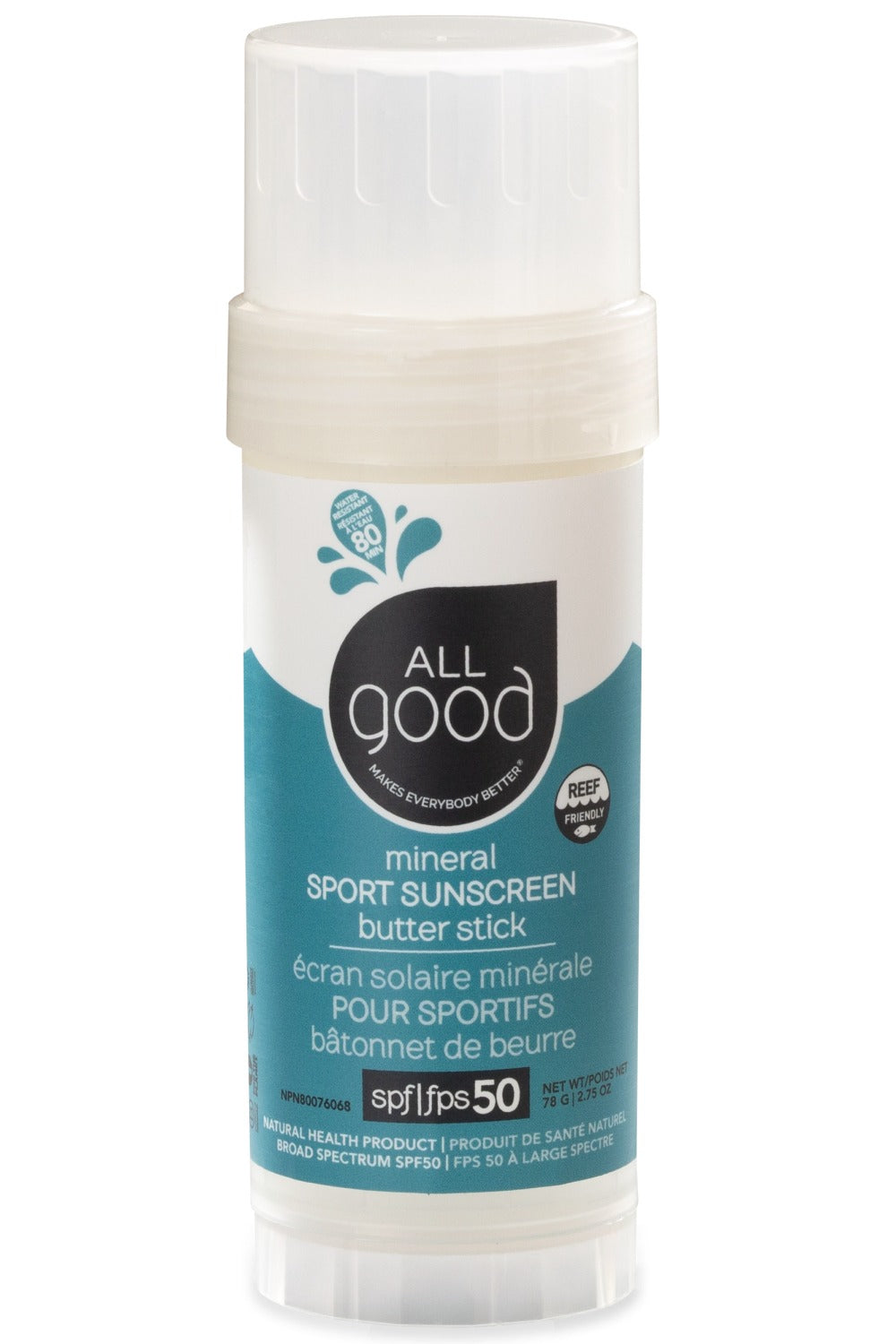 ALL GOOD SPF 50 Sport Sunscreen Butter Stick