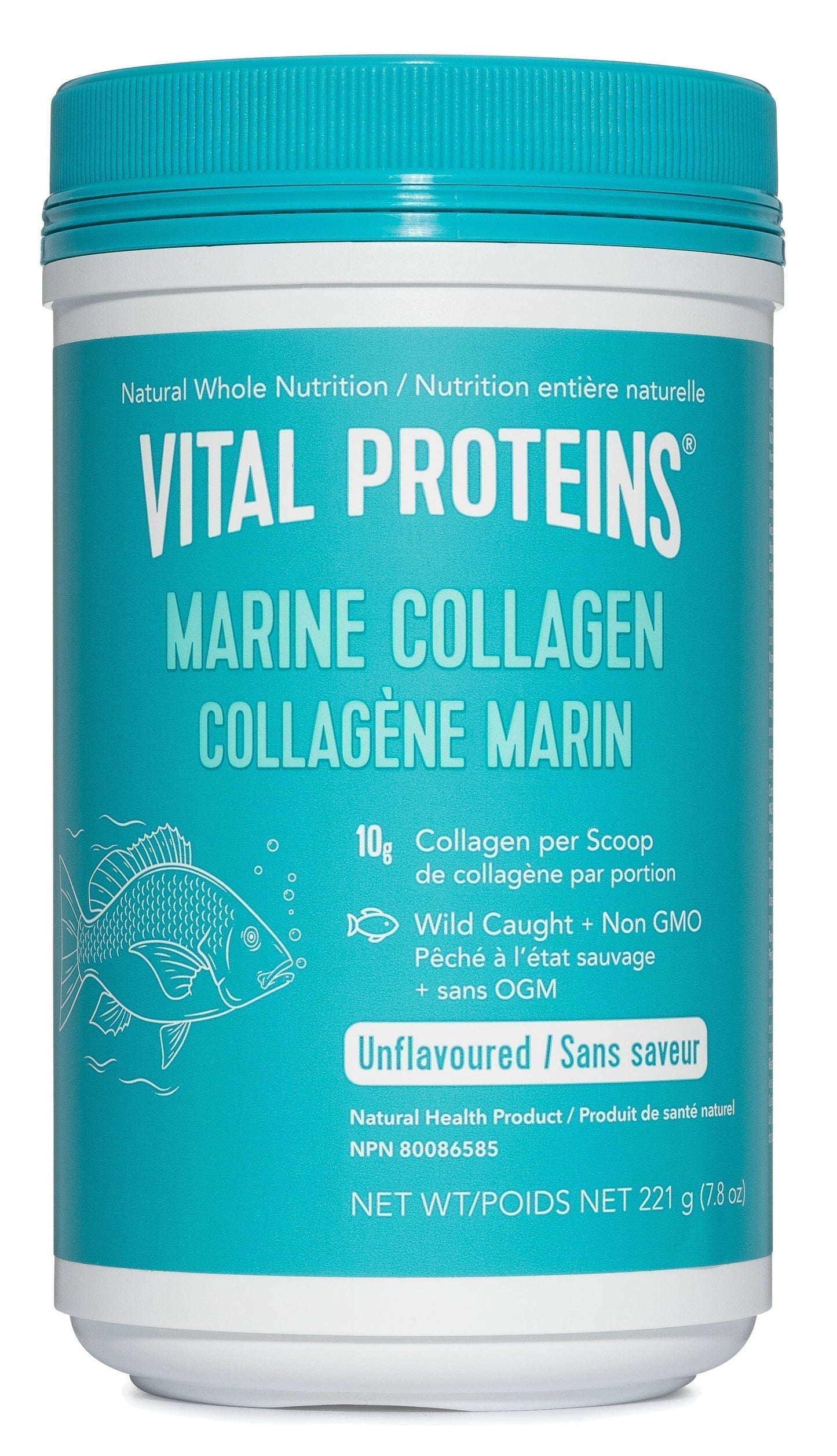VITAL PROTEINS Marine Collagen Peptides (Unflavoured - 221 gr)